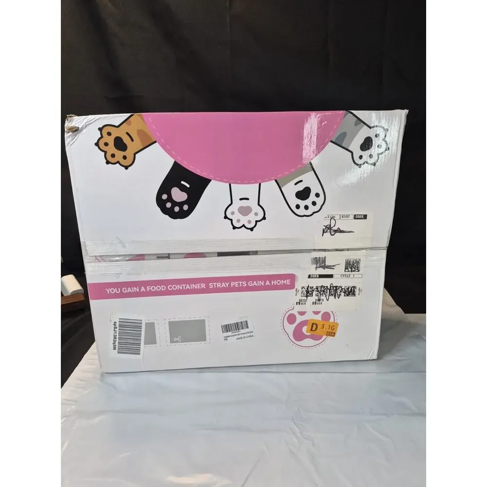 45 Lbs Dog Food Storage Container Collapsible Dog Food Container with 3 Cups..